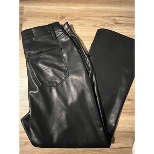 Judy Blue Faux Leather bootcut pants Size 14